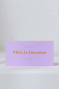 Gentle Habits: Gentle Habits This Is Incense - Dreamland