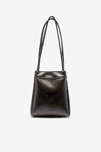 Brie Leon: Brie Leon Harper Mini Bag - Burnt Coffee