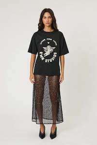 Remain Lovestruck Tee - Washed Black