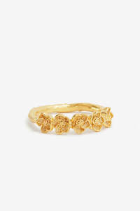 By Charlotte: By Charlotte Bloom With Grace Ring - Gold