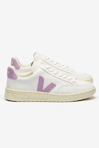 Sale: Veja V-12 Leather - White Orchid