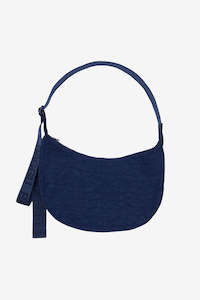 Baggu Medium Nylon Crescent Bag - Navy