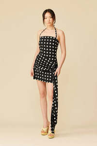 Ruby Lou Mini Dress - Polka Dot
