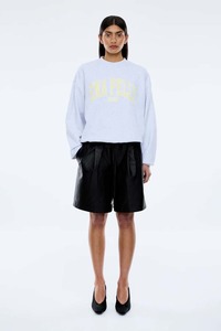 Ena Pelly Anniversary Sweatshirt - White Marle