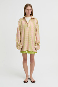 Blanca: Blanca Wynn Polo Top - Beige