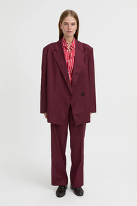 Blanca: Blanca Lazara Blazer - Burgundy