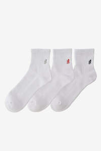 Gramicci Basic Short Socks - White