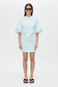 Camilla And Marc: Camilla and Marc Lolani Tee Dress - Ice Blue