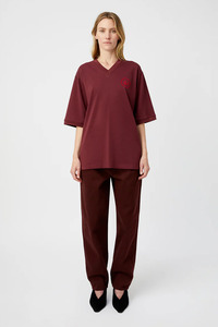 Camilla and Marc Soren Graphic Tee - Burgundy