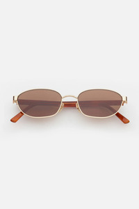 Lu Goldie Lara Sunglasses - Chestnut