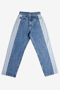 All Denim: BeWider Super Loose - Blue Panel