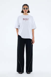 Ena Pelly Varsity Arch Tee - White Marle