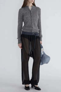 Paloma Wool: Paloma Wool Dove Cardigan - Grey