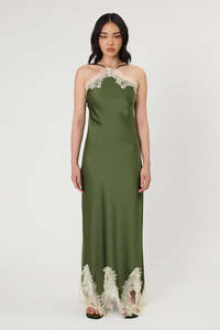 Remain Rue Dress - Seaweed