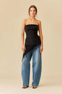 Ruby Abi Bodice - Black