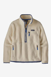 Womens Sweats Hoodies: Patagonia Womens Retro Marsupial - Natural