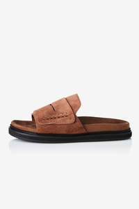 Alias Mae: Alias Mae Pari Sandal - Mocha Suede