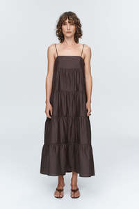 Sale: Marle Ophelia Dress - Tapenade