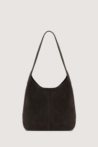 Womens Bags: Assembly Neve Suede Mini Bag - Ganache