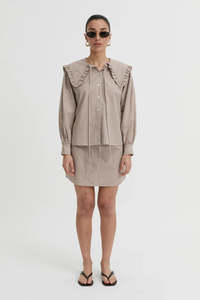 Blanca: Blanca Maja Shirt - Brown