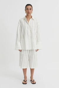 Blanca: Blanca Cadence Shirt - White