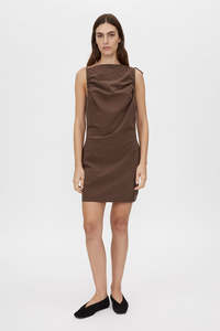 Camilla and Marc Serra Dress - Chocolate