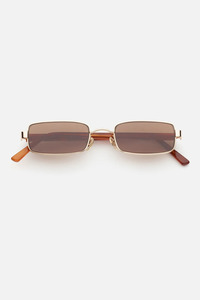 Lu Goldie: Lu Goldie Nina Sunglasses - Chestnut