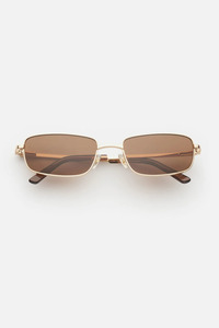 Lu Goldie Yuki Sunglasses - Coffee