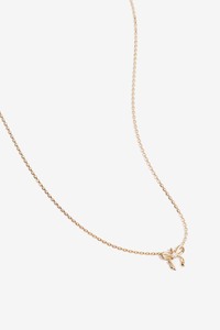 By Charlotte Forever More Bow Necklace - Gold
