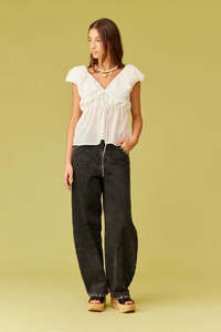 Ruby: Ruby Blanca Top - White Broidery