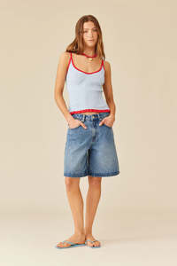 Sale: Ruby Rina Tank - Blue Cherry