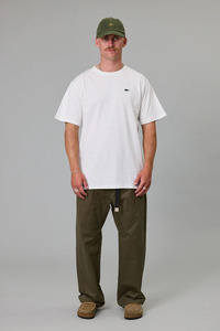 Mens Sale: Just Another Fisherman Sea Tee - White