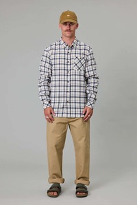 Mens Sale: Just Another Fisherman Boatyard Shirt - Blue Check