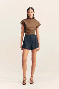 Shorts Womens Mens: Shona Joy Rita Short - Deep Indigo