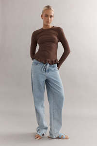 Caitlin Crisp: Caitlin Crisp Tutu Long Sleeve - Espresso