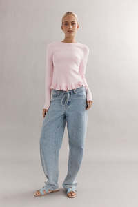 Caitlin Crisp Tutu Long Sleeve - Pink