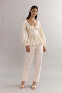 Caitlin Crisp Jasmine Bodice - Cream