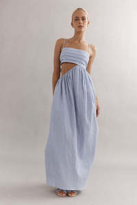 Caitlin Crisp: Caitlin Crisp Bobbie Dress - Blue Gingham