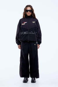 Ena Pelly Sport Spray Jacket - Black