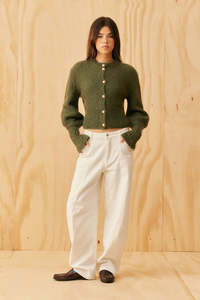 Ruby Matilda Cardigan - Khaki