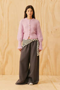 Ruby: Ruby Matilda Cardigan - Dusty Pink