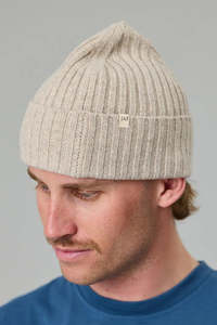 Just Another Fisherman Merino Skipper Beanie - Grey
