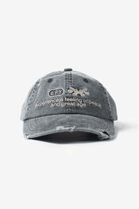 Hats: Candice Grey Age Cap - Grey