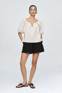 Sale: Marle Kendra Top - Cashew