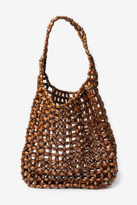 Womens Bags: La Tribe Naomi Tote - Almond