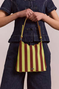 Womens Bags: Damson Madder Lorelai Bag - Avocado Chocolate