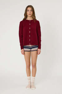 Remain Tali Cardigan - Pomegranate