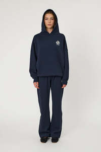 Remain Crest Hood - Indigo