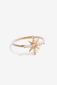 By Charlotte: By Charlotte Starry Night Ring - Gold