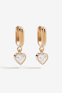 By Charlotte Love You More Hoops - Gold